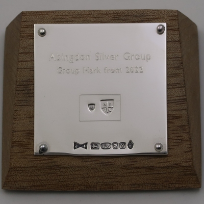 ASG Mark plaque